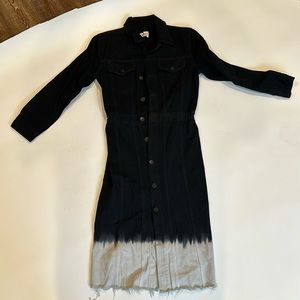 MUST GO | Alice & Olivia Denim Ombré Midi Dress